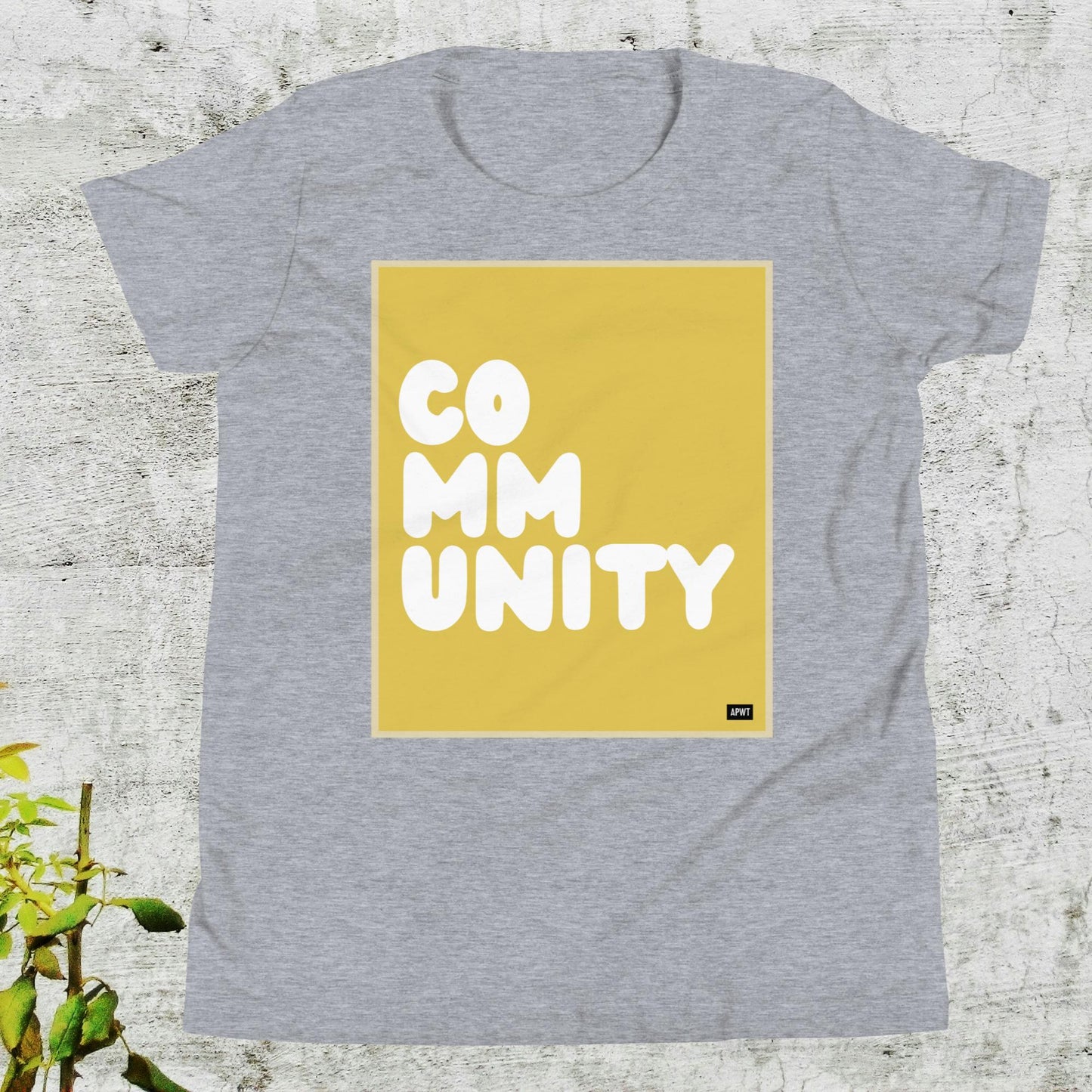 Community Kids in Yellow Unisex T-Shirt - Available in Assorted Colors