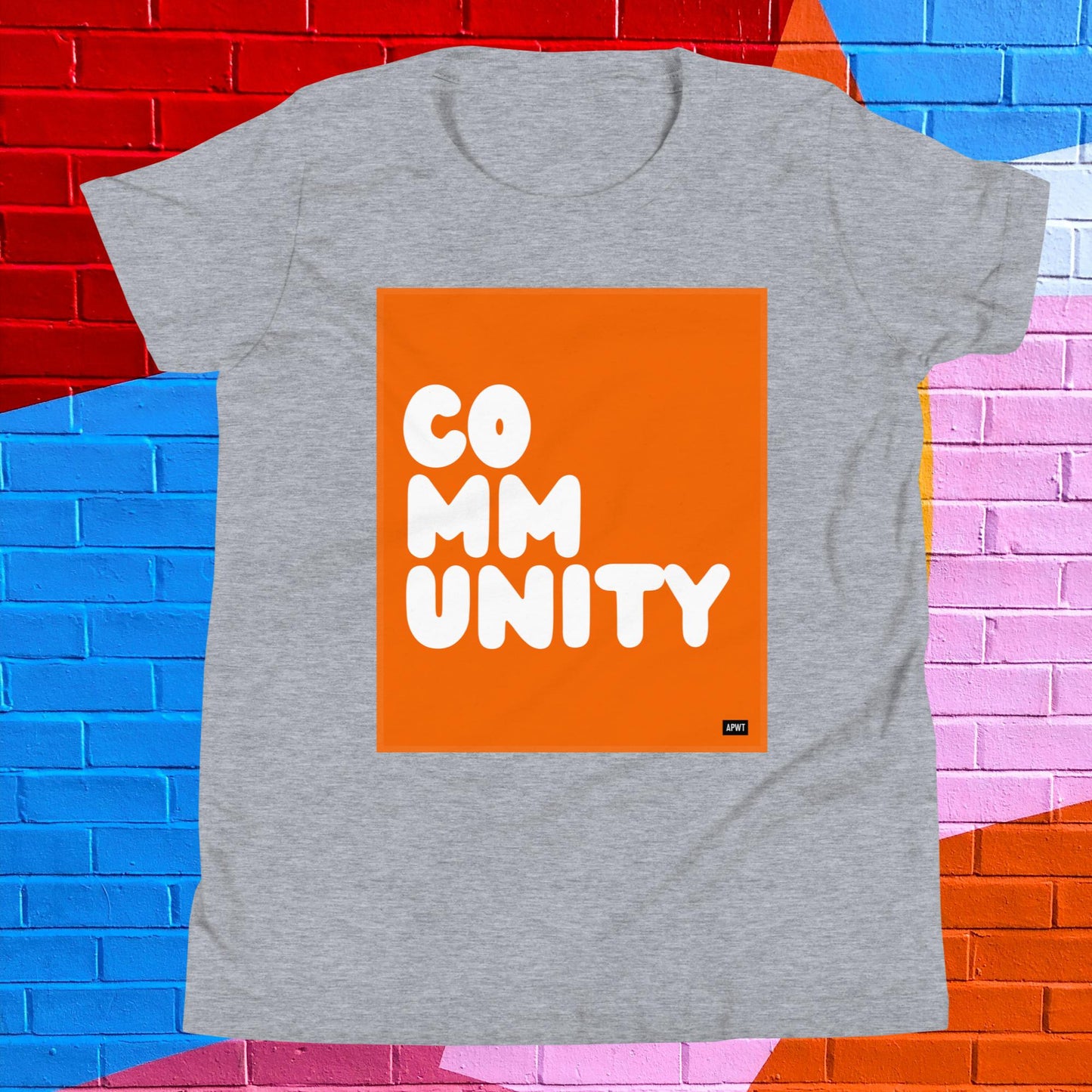 Community Kids in Pumpkin Unisex T-Shirt - Available in Assorted Colors
