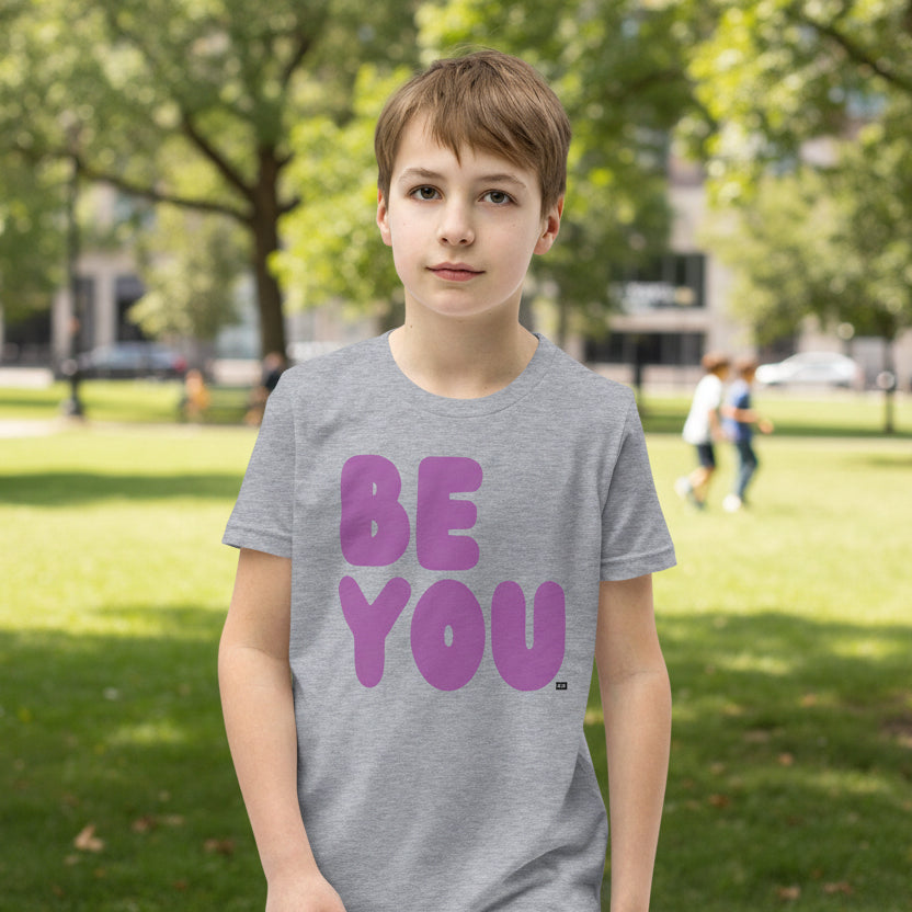 Be You Kids in Purple Unisex T-Shirt - Available in Assorted Colors