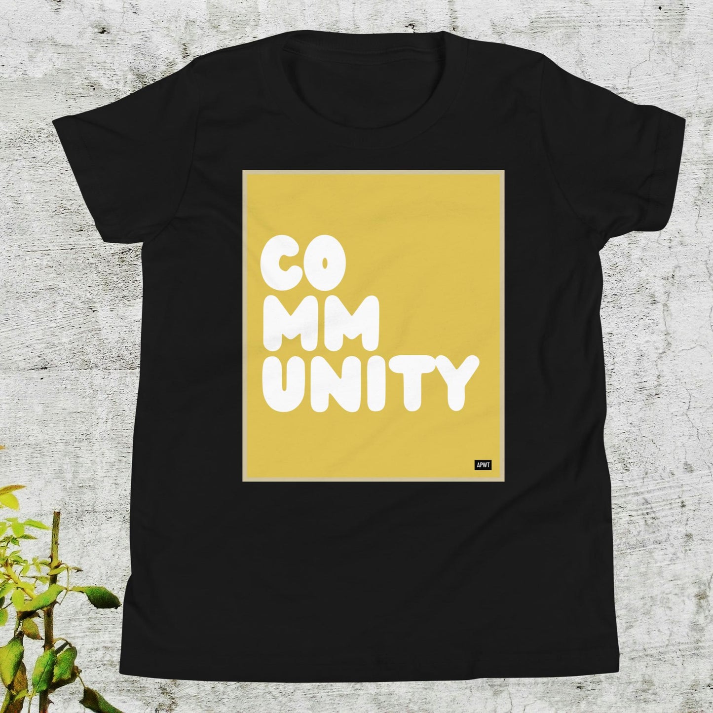 Community Kids in Yellow Unisex T-Shirt - Available in Assorted Colors