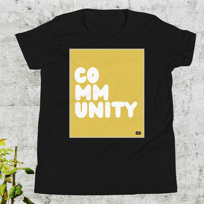 Community Kids in Yellow Unisex T-Shirt - Available in Assorted Colors