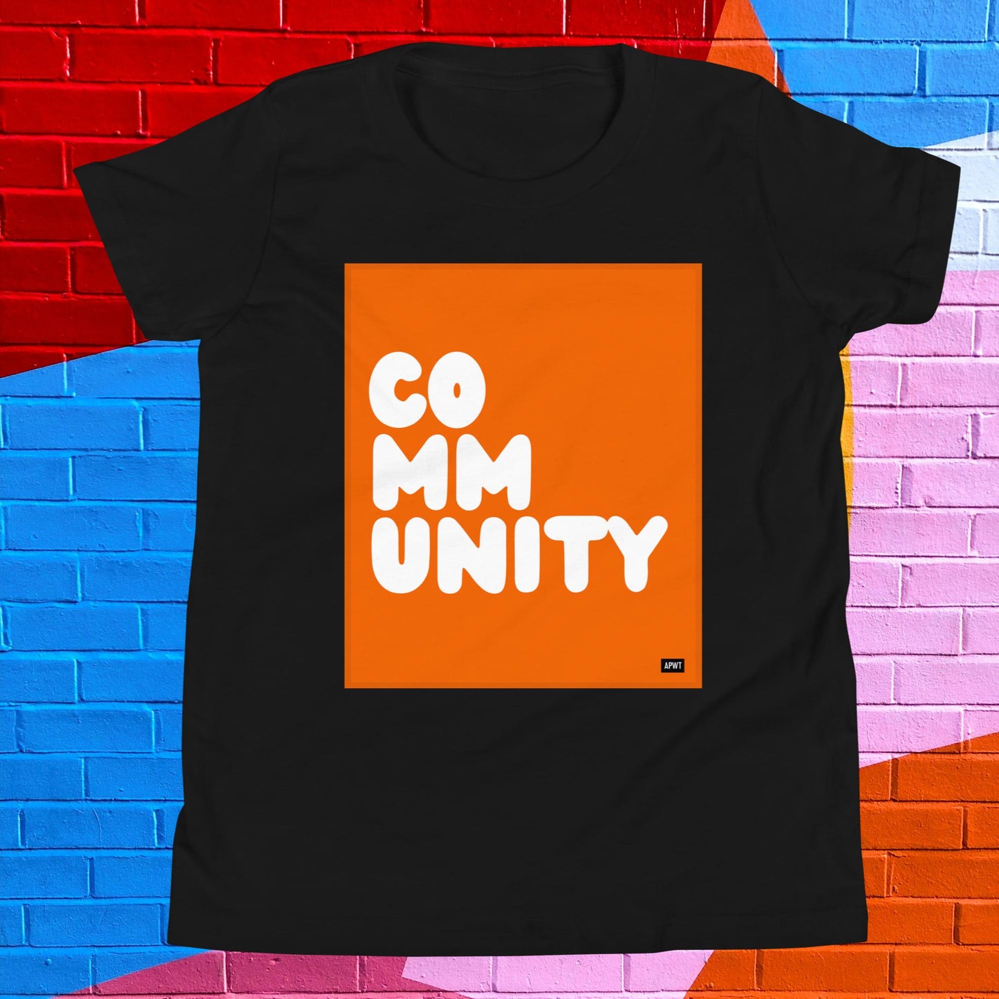 Community Kids in Pumpkin Unisex T-Shirt - Available in Assorted Colors