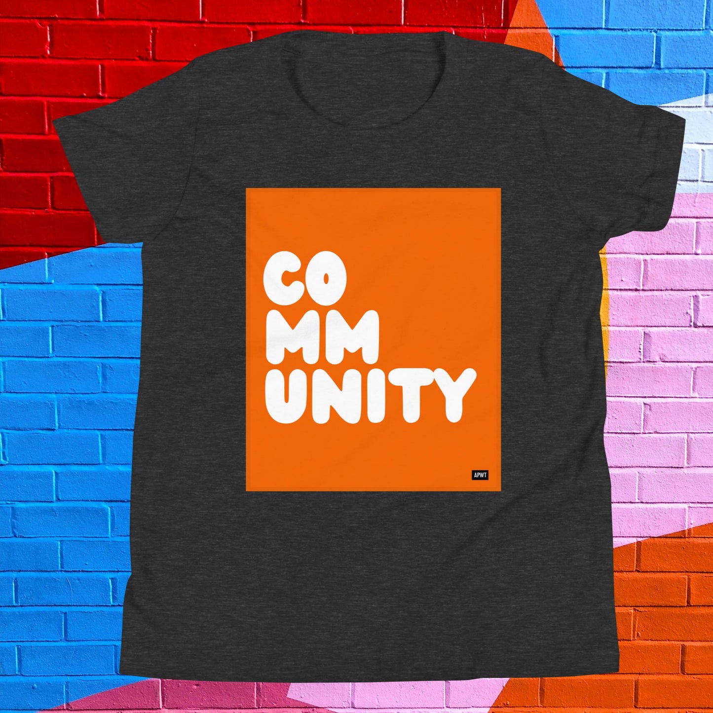 Community Kids in Pumpkin Unisex T-Shirt - Available in Assorted Colors