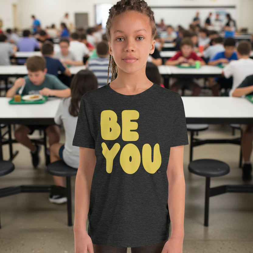 Be You Kids in Yellow Unisex T-Shirt - Available in Assorted Colors