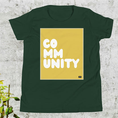Community Kids in Yellow Unisex T-Shirt - Available in Assorted Colors