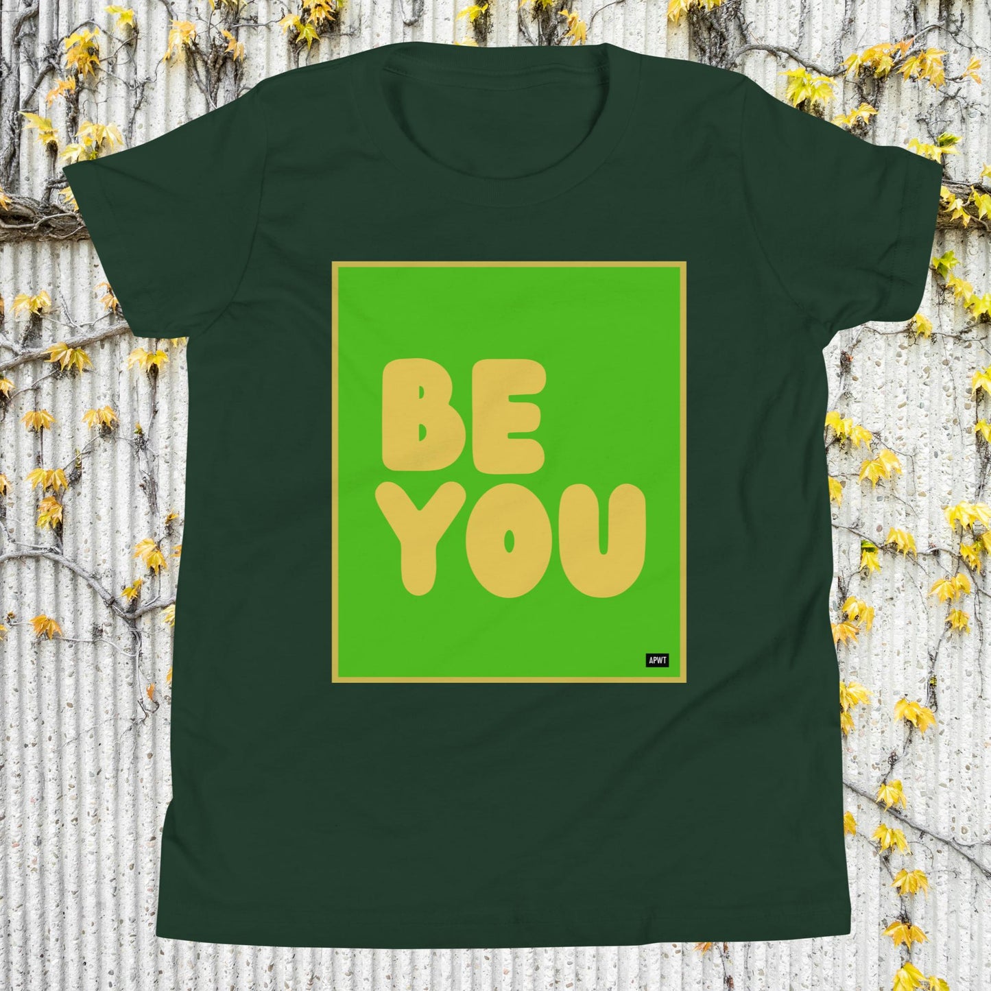 Be You Kids in Green and Yellow Unisex T-Shirt - Available in Assorted Colors
