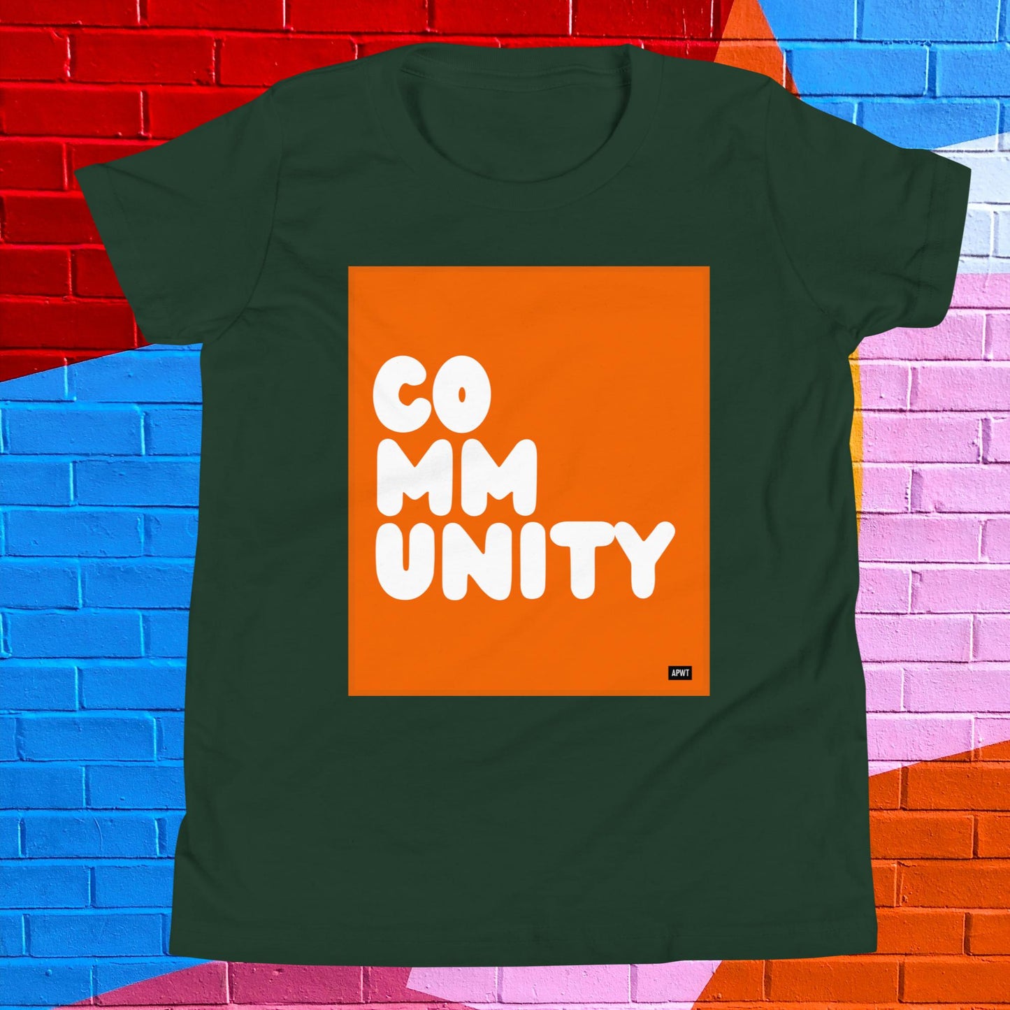Community Kids in Pumpkin Unisex T-Shirt - Available in Assorted Colors