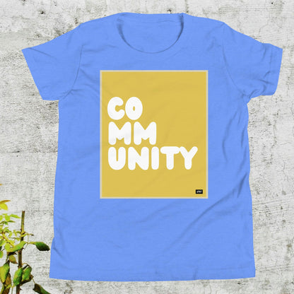 Community Kids in Yellow Unisex T-Shirt - Available in Assorted Colors