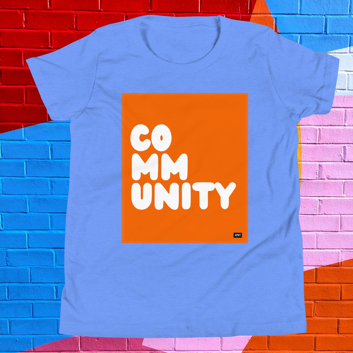 Community Kids in Pumpkin Unisex T-Shirt - Available in Assorted Colors
