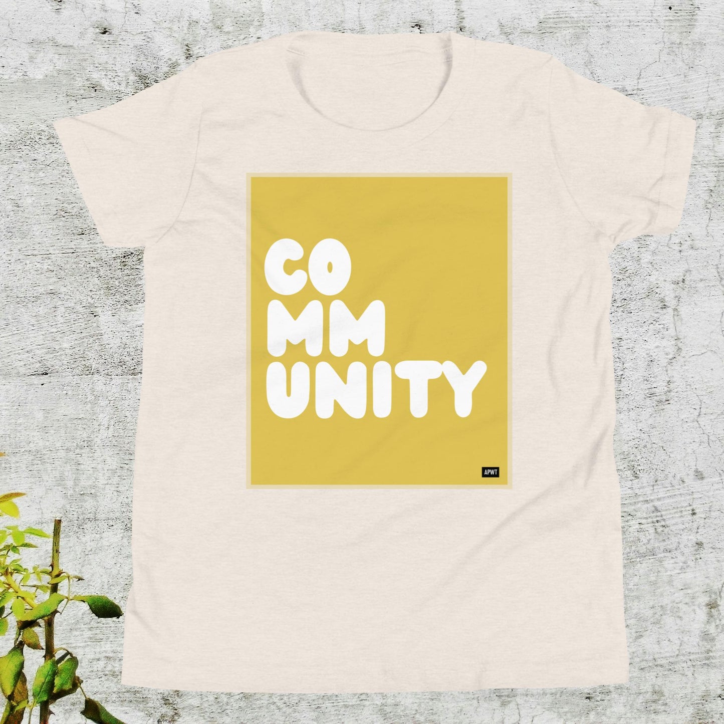 Community Kids in Yellow Unisex T-Shirt - Available in Assorted Colors