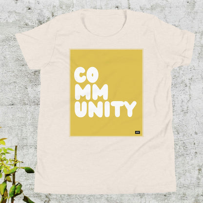 Community Kids in Yellow Unisex T-Shirt - Available in Assorted Colors