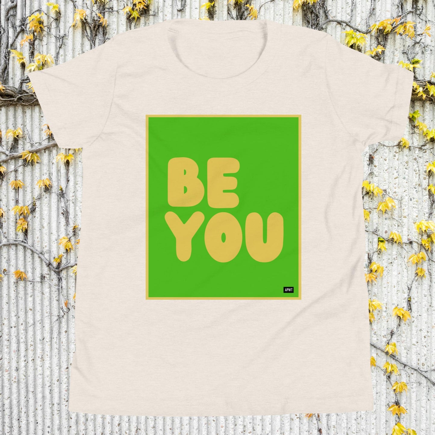 Be You Kids in Green and Yellow Unisex T-Shirt - Available in Assorted Colors
