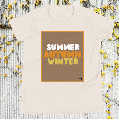 Autumn Kids in Brown Unisex T-Shirt - Available in Assorted Colors
