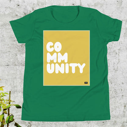 Community Kids in Yellow Unisex T-Shirt - Available in Assorted Colors