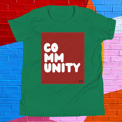 Community Kids in Apple Red Unisex T-Shirt - Available in Assorted Colors