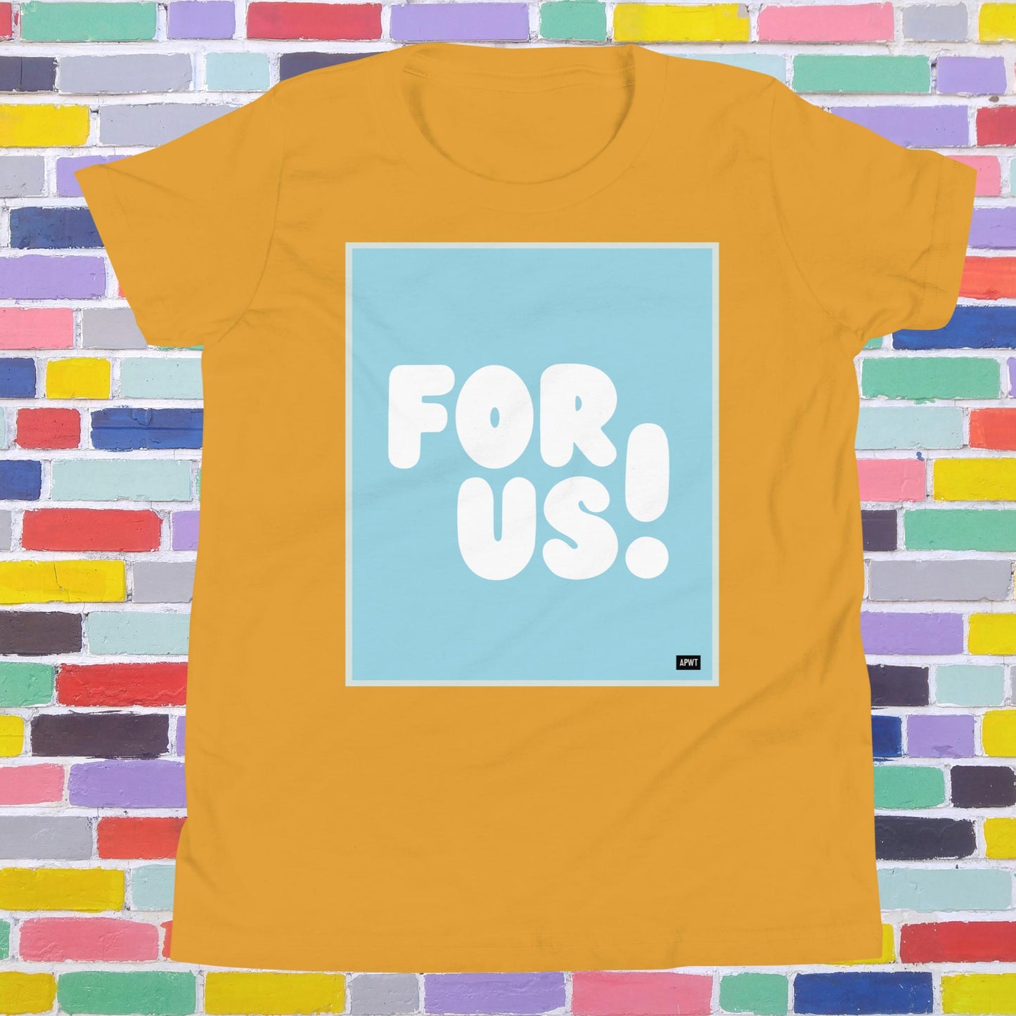 For Us Kids in Sky Blue Unisex T-Shirt - Available in Assorted Colors