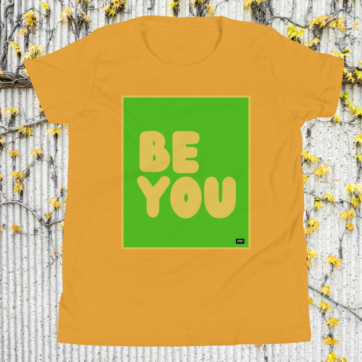 Be You Kids in Green and Yellow Unisex T-Shirt - Available in Assorted Colors