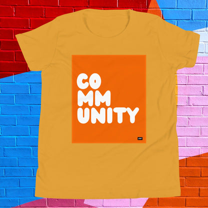 Community Kids in Pumpkin Unisex T-Shirt - Available in Assorted Colors