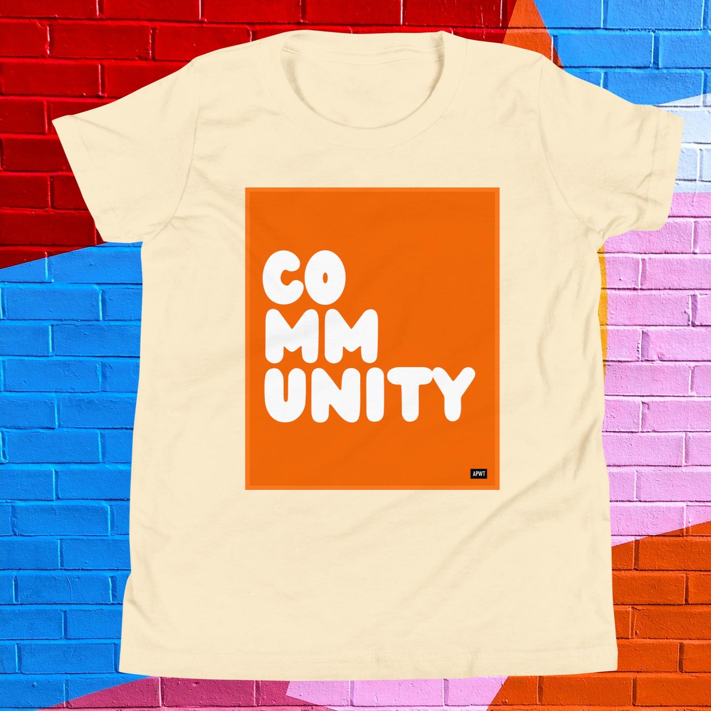 Community Kids in Pumpkin Unisex T-Shirt - Available in Assorted Colors
