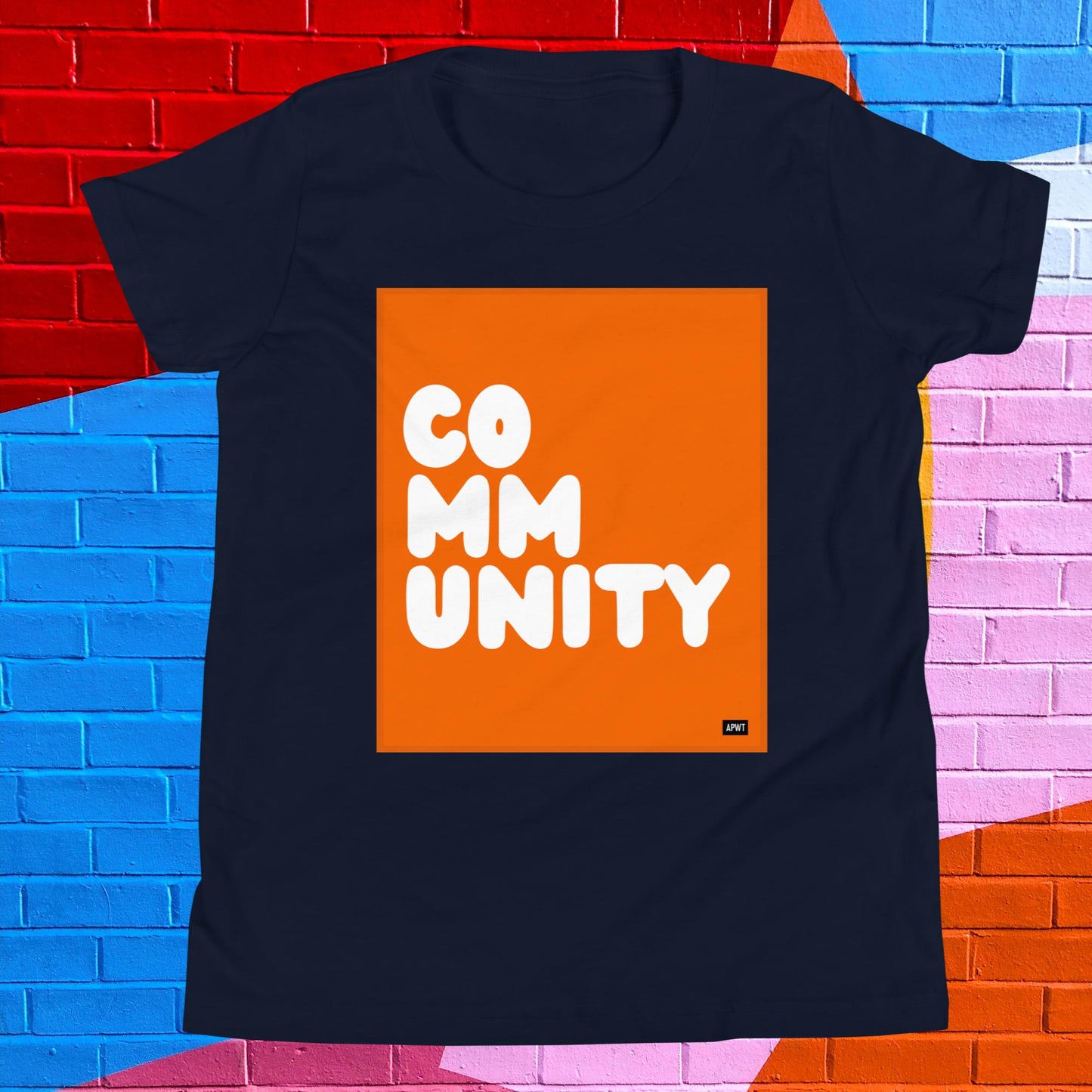 Community Kids in Pumpkin Unisex T-Shirt - Available in Assorted Colors