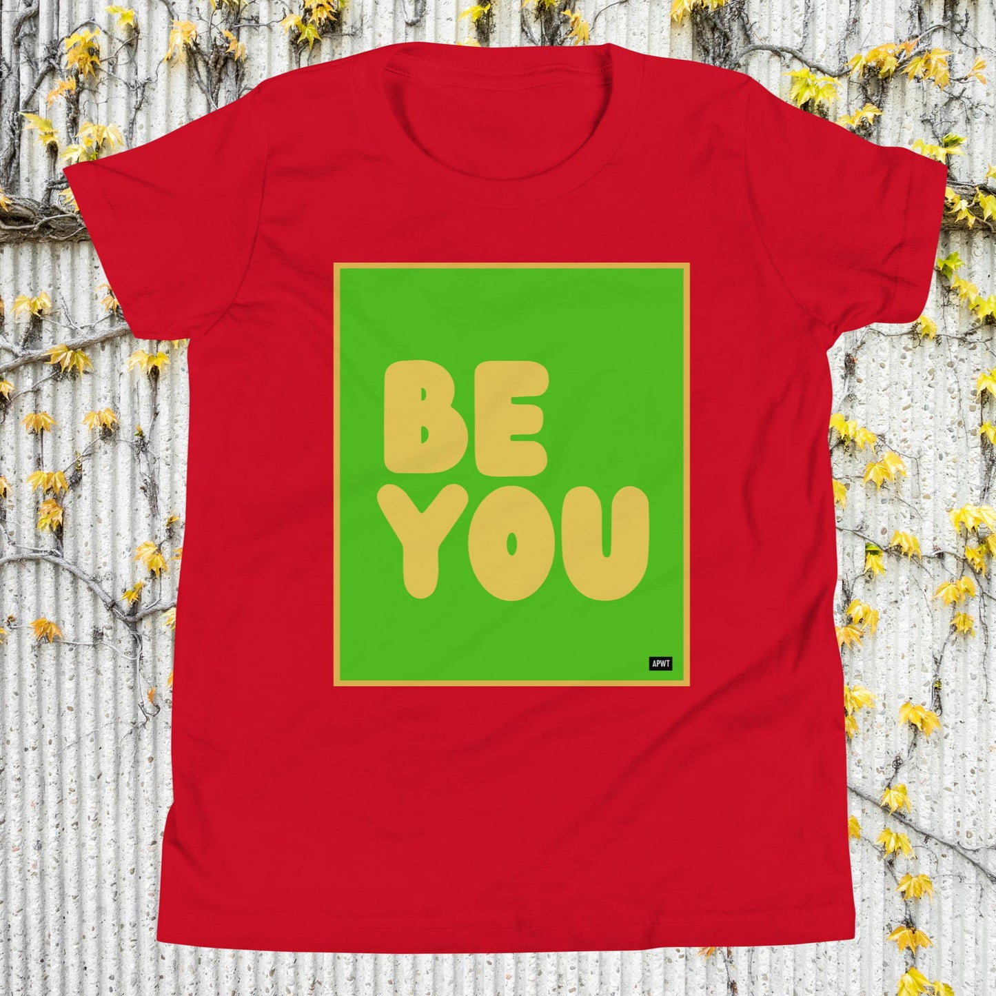 Be You Kids in Green and Yellow Unisex T-Shirt - Available in Assorted Colors
