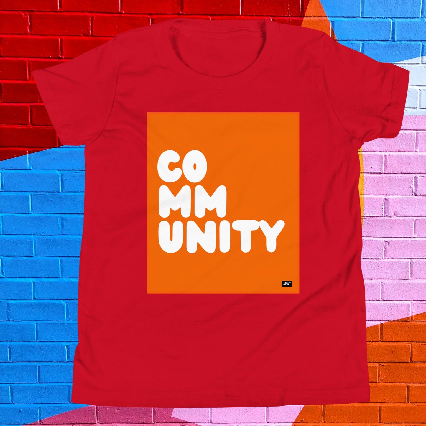 Community Kids in Pumpkin Unisex T-Shirt - Available in Assorted Colors