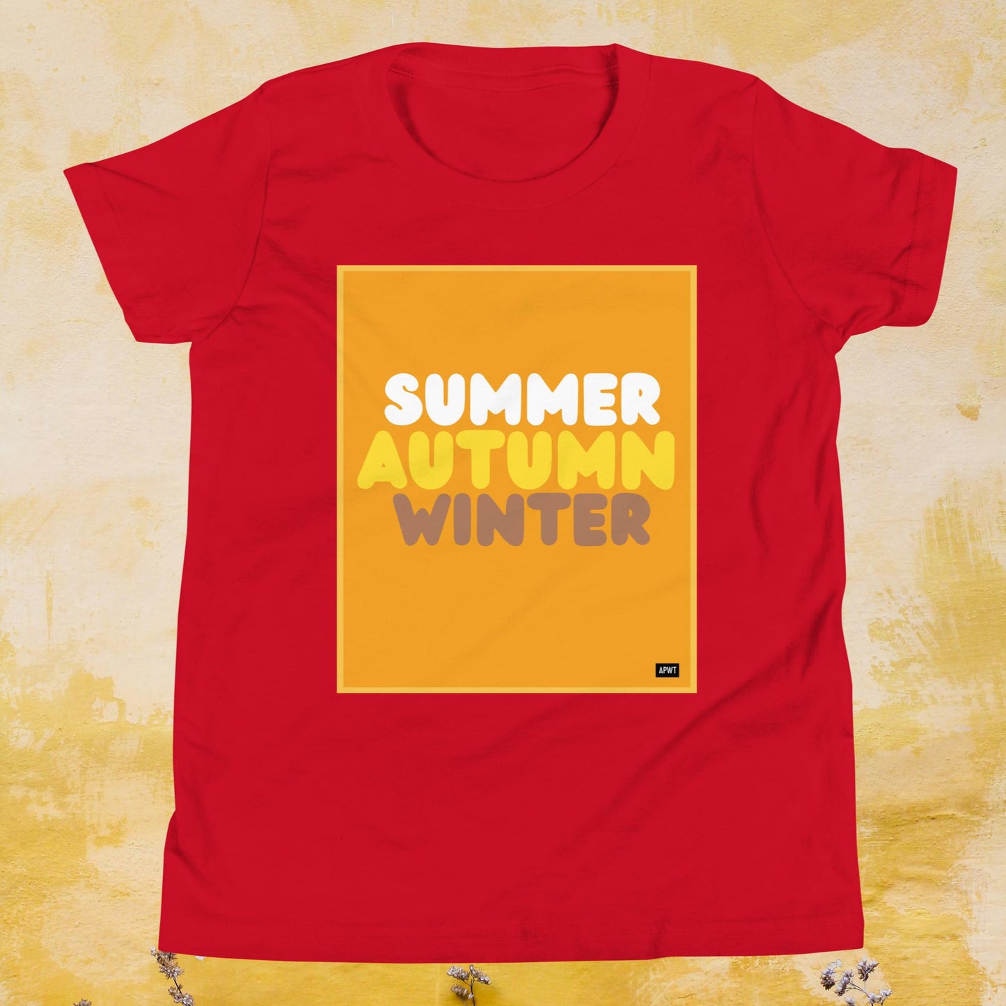 Autumn Kids in Orange Unisex T-Shirt - Available in Assorted Colors