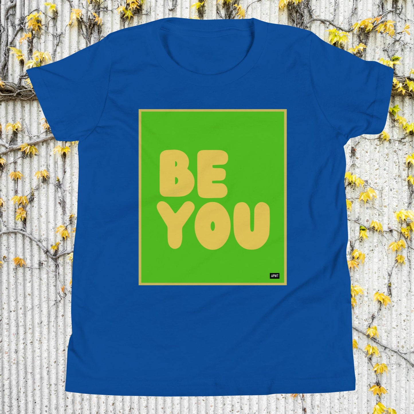 Be You Kids in Green and Yellow Unisex T-Shirt - Available in Assorted Colors