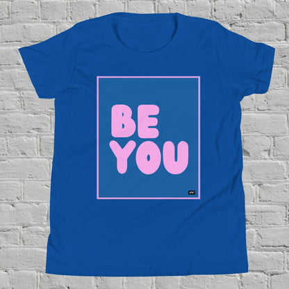 Be You Kids in Blue and Pink Unisex T-Shirt - Available in Assorted Colors