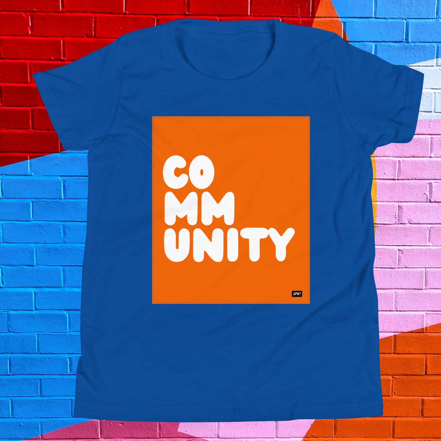 Community Kids in Pumpkin Unisex T-Shirt - Available in Assorted Colors