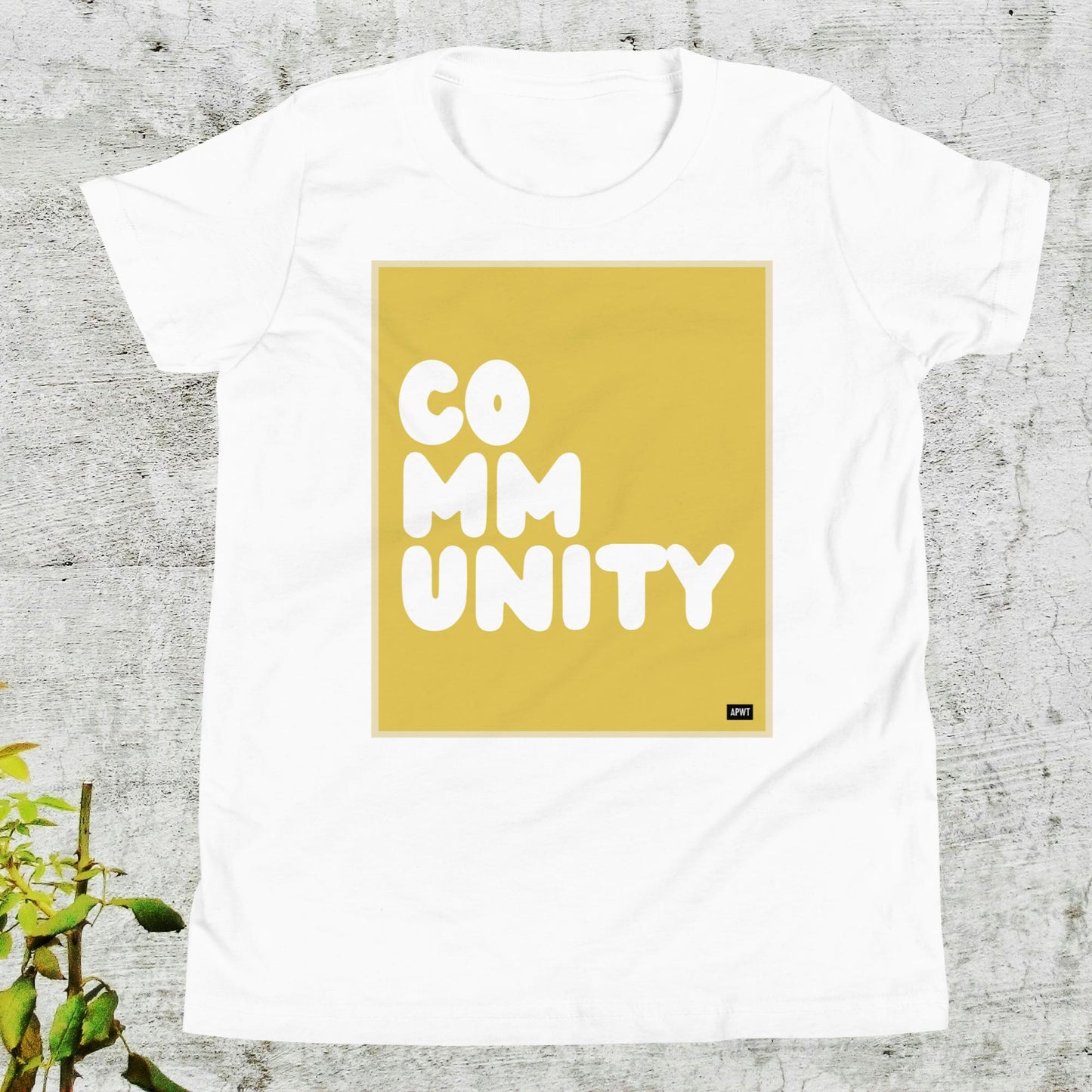 Community Kids in Yellow Unisex T-Shirt - Available in Assorted Colors