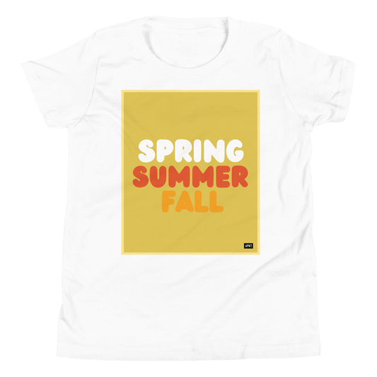 A Season in Yellow Kid's Unisex T-Shirt - The APWT Gift Shop