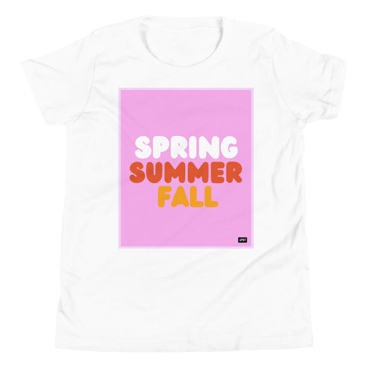 A Season in Pink Kid's Unisex T-Shirt - The APWT Gift Shop
