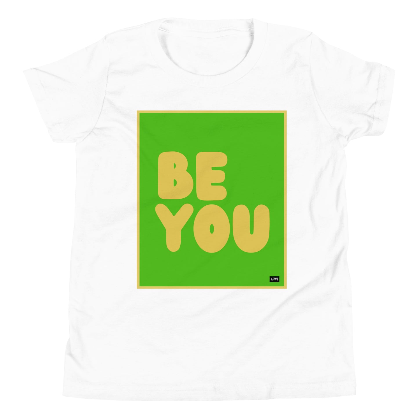 Be You Kids in Green and Yellow Unisex T-Shirt - Available in Assorted Colors