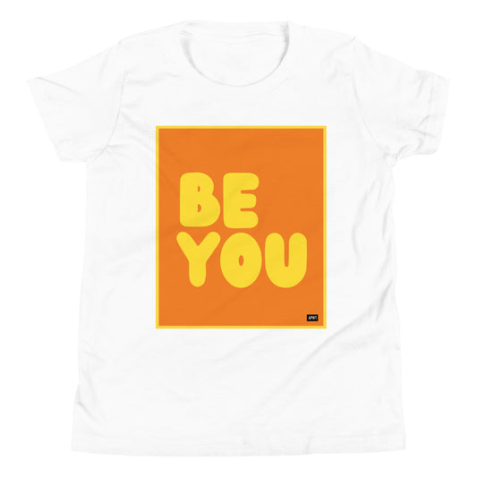 Be You Kids in Orange and Yellow Unisex T-Shirt - The APWT Gift Shop