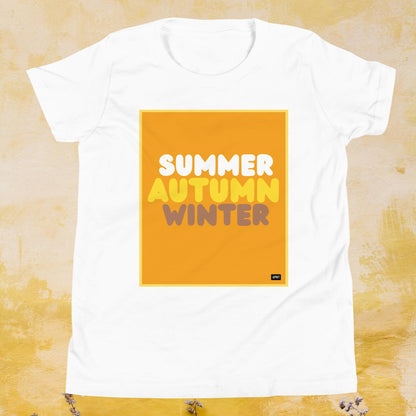 Autumn Kids in Orange Unisex T-Shirt - Available in Assorted Colors