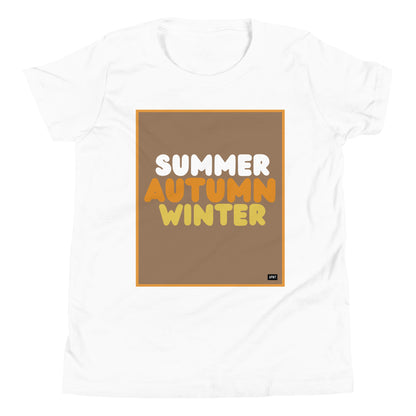 Autumn Kids in Brown Unisex T-Shirt - The APWT Gift Shop