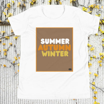 Autumn Kids in Brown Unisex T-Shirt - Available in Assorted Colors